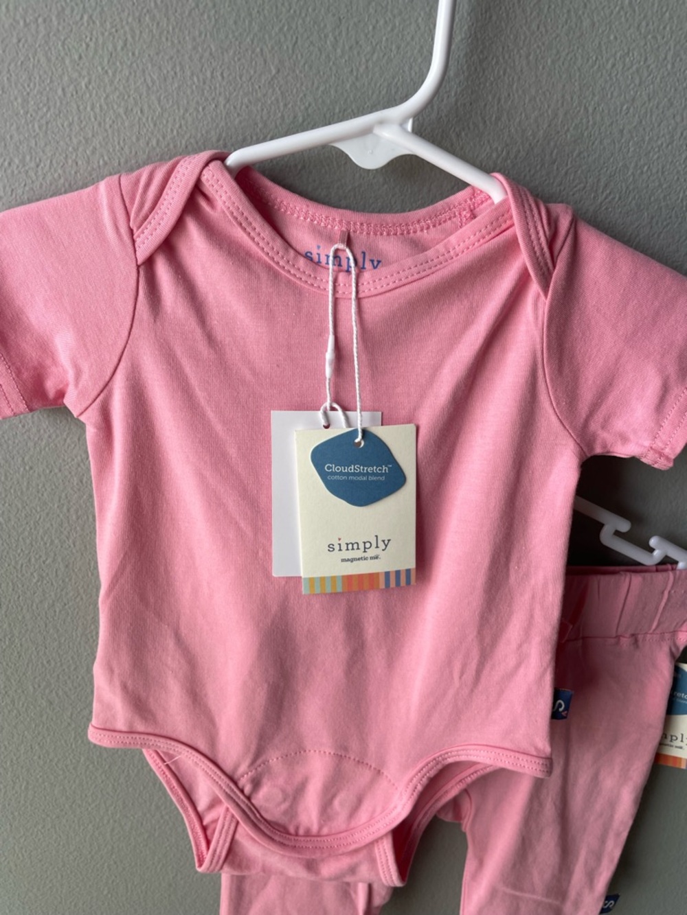 Magnetic Me Potpouri Pink Magnetic Bodysuit and Pants New with Tag Set - Picture 2 of 5